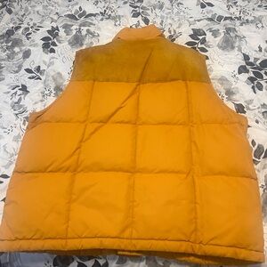 RRL Suede-Yoke Quilted Vest sz.XXL **worn once GREAT CONDITION**